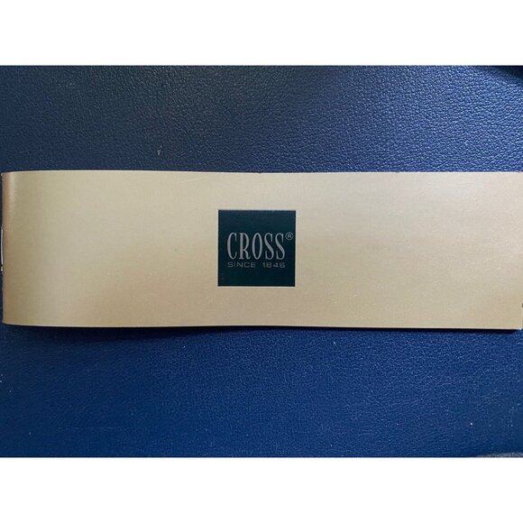 Vintage Cross Pen & Mechanical Pencil Set w/ Case & Manual, Blue Ink, 350105 - Picture 3 of 5